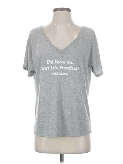 Pre-owned Bella+canvas Short Sleeve T-shirt In Gray