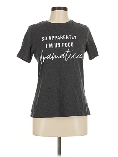 Pre-owned Bella+canvas Short Sleeve T-shirt In Gray