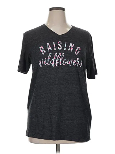 Pre-owned Bella+canvas Short Sleeve T-shirt In Gray