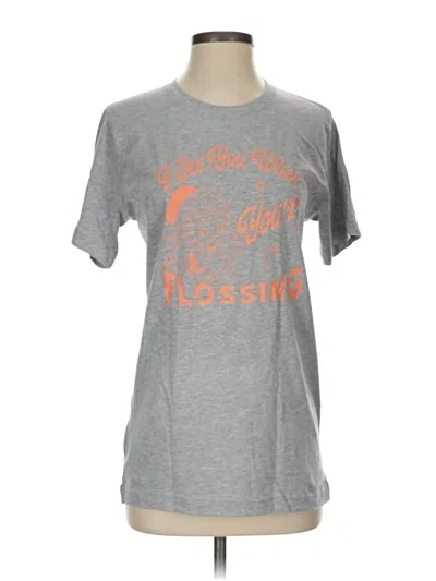 Pre-owned Bella+canvas Short Sleeve T-shirt In Gray