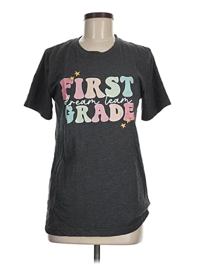 Pre-owned Bella+canvas Short Sleeve T-shirt In Gray