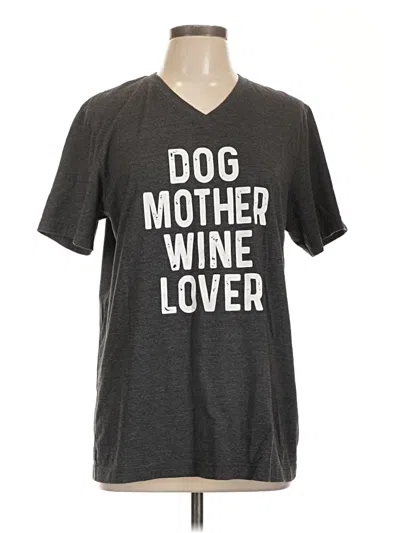 Pre-owned Bella+canvas Short Sleeve T-shirt In Gray