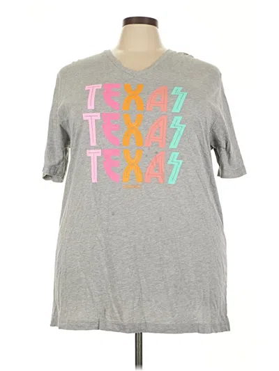 Pre-owned Bella+canvas Short Sleeve T-shirt In Gray