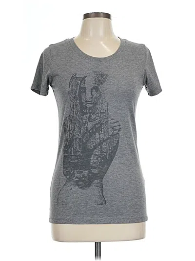 Pre-owned Bella+canvas Short Sleeve T-shirt In Gray
