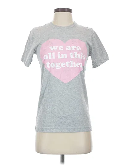 Pre-owned Bella+canvas Short Sleeve T-shirt In Gray