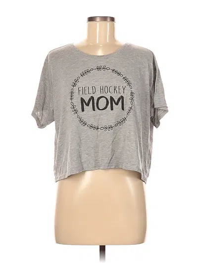 Pre-owned Bella+canvas Short Sleeve T-shirt In Gray