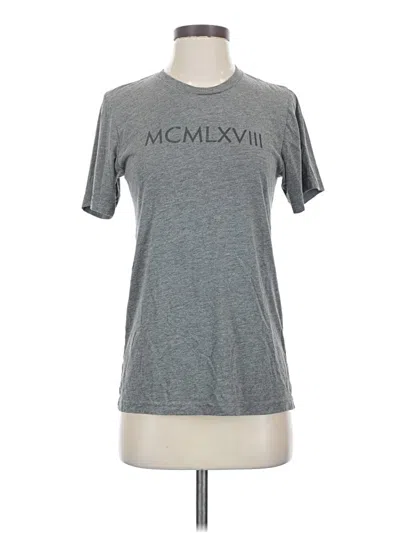Pre-owned Bella+canvas Short Sleeve T-shirt In Gray