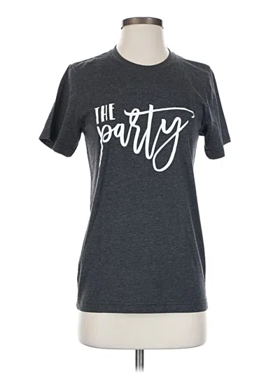 Pre-owned Bella+canvas Short Sleeve T-shirt In Gray