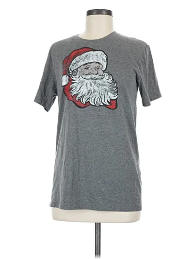 Pre-owned Bella+canvas Short Sleeve T-shirt In Gray