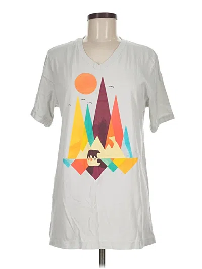 Pre-owned Bella+canvas Short Sleeve T-shirt In Gray