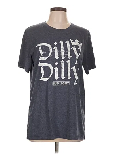 Pre-owned Bella+canvas Short Sleeve T-shirt In Gray