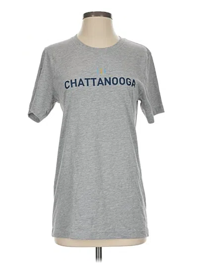 Pre-owned Bella+canvas Short Sleeve T-shirt In Gray