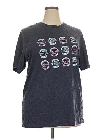Pre-owned Bella+canvas Short Sleeve T-shirt In Gray