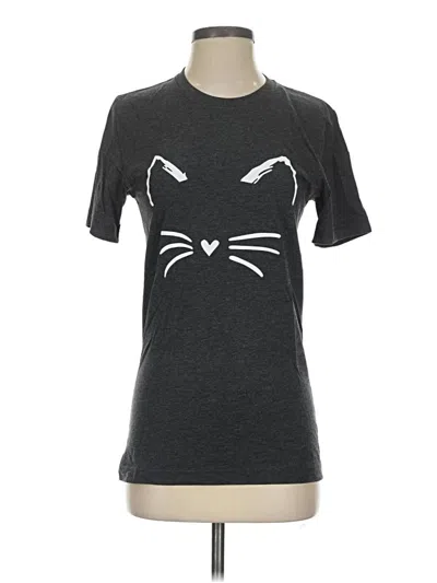 Pre-owned Bella+canvas Short Sleeve T-shirt In Gray