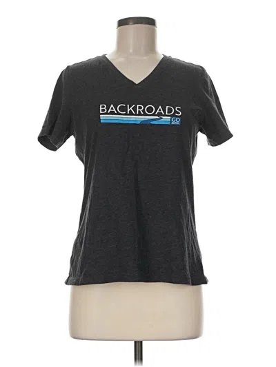 Pre-owned Bella+canvas Short Sleeve T-shirt In Gray
