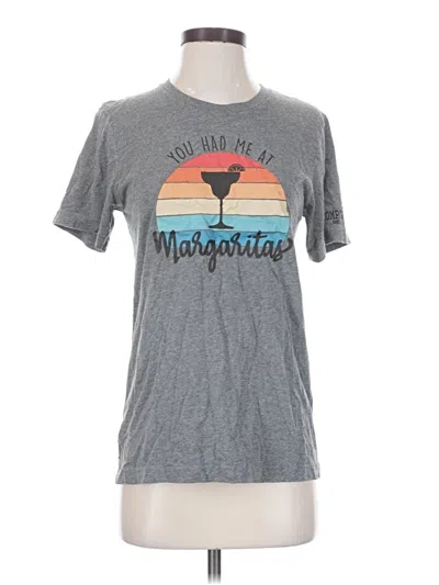 Pre-owned Bella+canvas Short Sleeve T-shirt In Gray