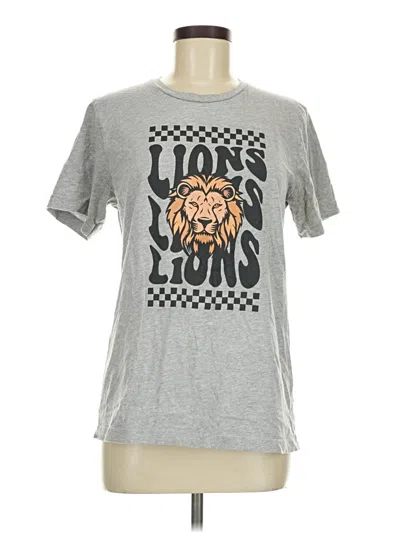 Pre-owned Bella+canvas Short Sleeve T-shirt In Gray