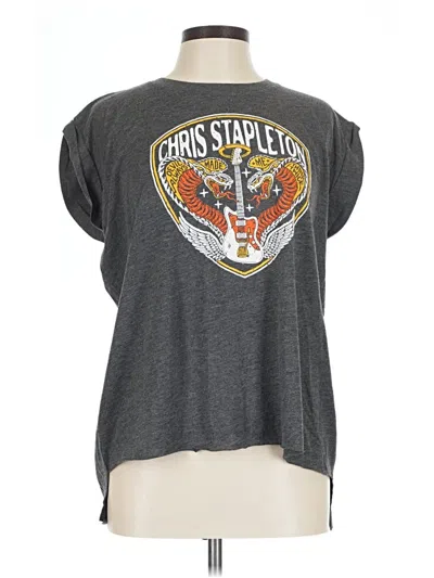 Pre-owned Bella+canvas Short Sleeve T-shirt In Gray