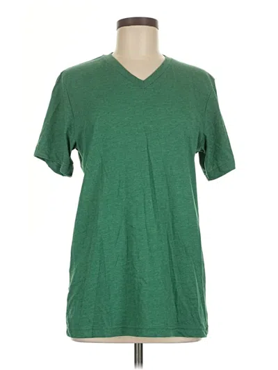 Pre-owned Bella+canvas Short Sleeve T-shirt In Green