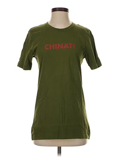 Pre-owned Bella+canvas Short Sleeve T-shirt In Green