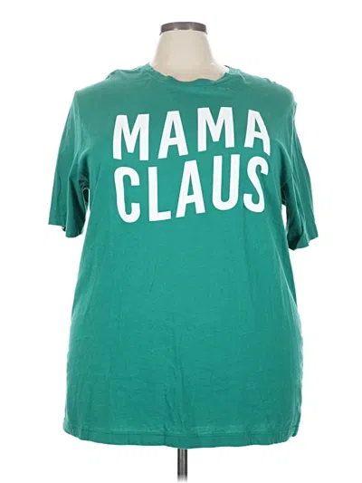 Pre-owned Bella+canvas Short Sleeve T-shirt In Green