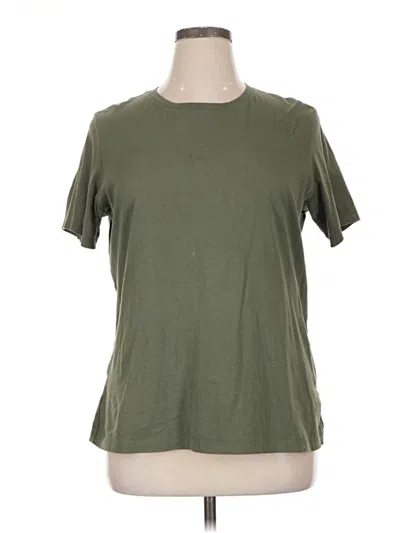 Pre-owned Bella+canvas Short Sleeve T-shirt In Green