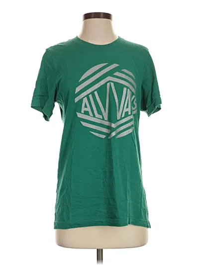 Pre-owned Bella+canvas Short Sleeve T-shirt In Green