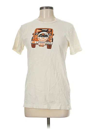 Pre-owned Bella+canvas Short Sleeve T-shirt In Ivory