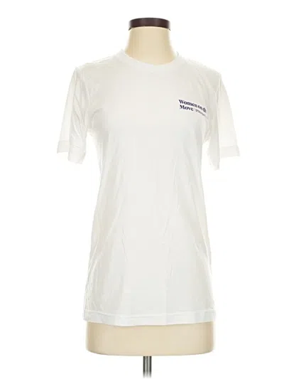 Pre-owned Bella+canvas Short Sleeve T-shirt In Ivory