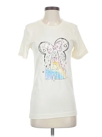 Pre-owned Bella+canvas Short Sleeve T-shirt In Ivory