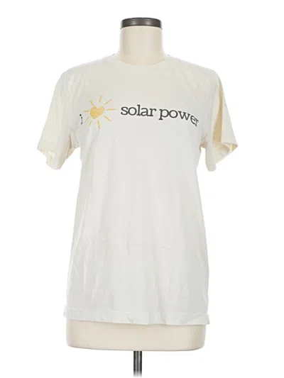 Pre-owned Bella+canvas Short Sleeve T-shirt In Ivory