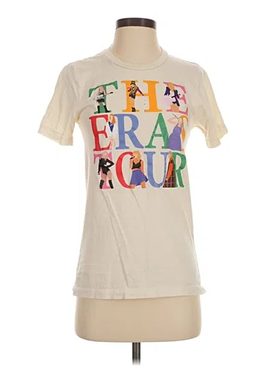 Pre-owned Bella+canvas Short Sleeve T-shirt In Ivory