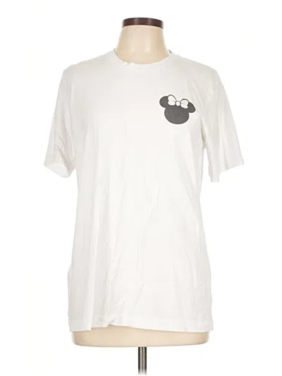Pre-owned Bella+canvas Short Sleeve T-shirt In Ivory