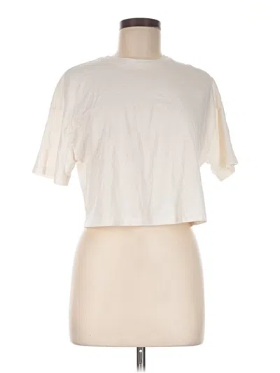 Pre-owned Bella+canvas Short Sleeve T-shirt In Ivory