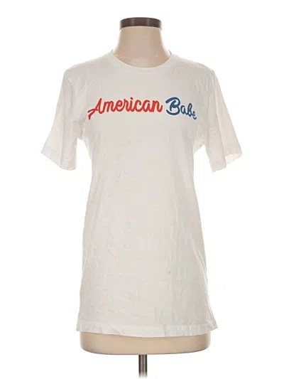 Pre-owned Bella+canvas Short Sleeve T-shirt In Ivory