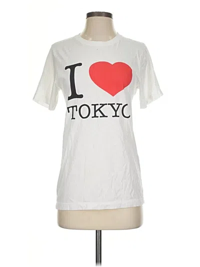 Pre-owned Bella+canvas Short Sleeve T-shirt In Ivory