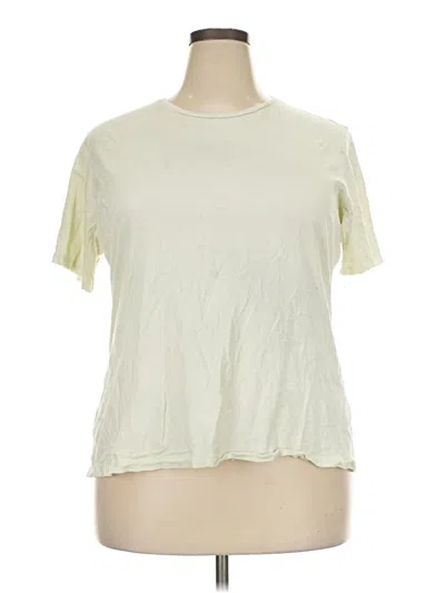 Pre-owned Bella+canvas Short Sleeve T-shirt In Ivory