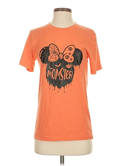 Pre-owned Bella+canvas Short Sleeve T-shirt In Orange