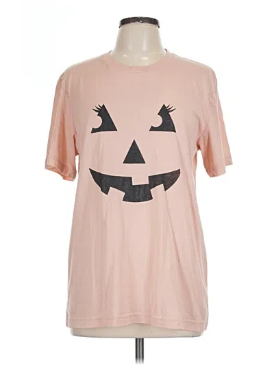 Pre-owned Bella+canvas Short Sleeve T-shirt In Pink