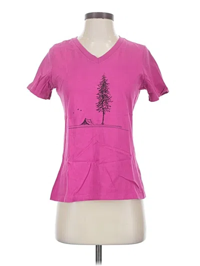 Pre-owned Bella+canvas Short Sleeve T-shirt In Pink