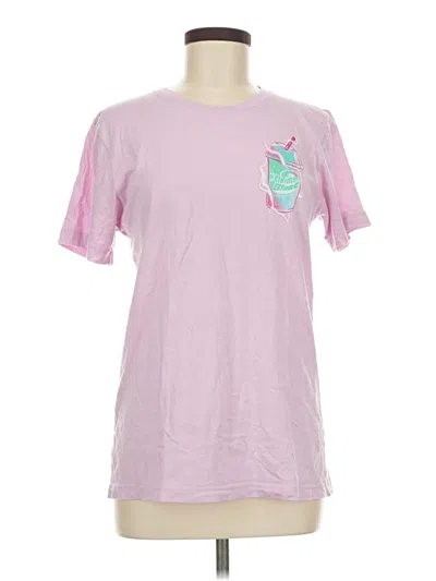Pre-owned Bella+canvas Short Sleeve T-shirt In Pink