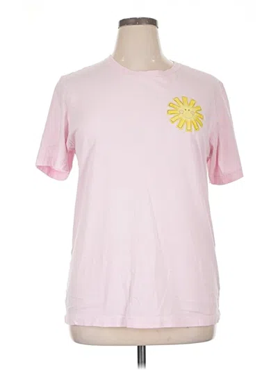Pre-owned Bella+canvas Short Sleeve T-shirt In Pink