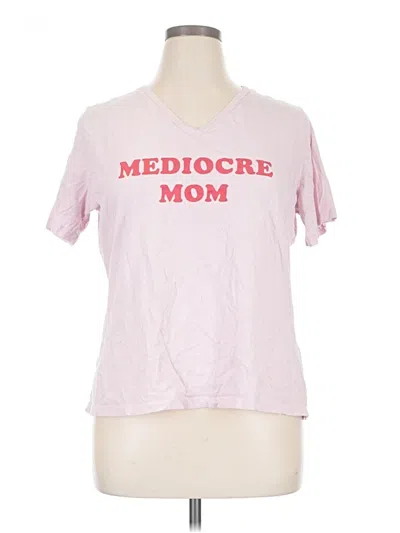 Pre-owned Bella+canvas Short Sleeve T-shirt In Pink