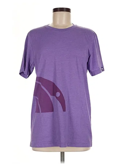 Pre-owned Bella+canvas Short Sleeve T-shirt In Purple