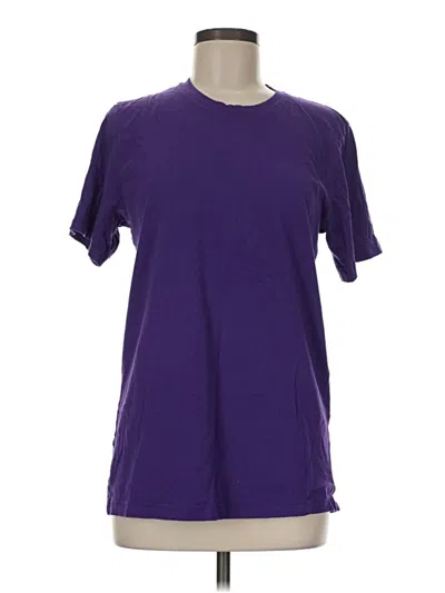 Pre-owned Bella+canvas Short Sleeve T-shirt In Purple