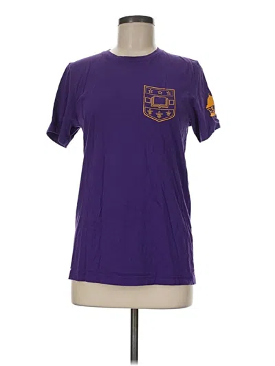 Pre-owned Bella+canvas Short Sleeve T-shirt In Purple