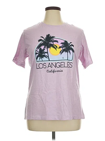 Bella+canvas Short Sleeve T-shirt In Purple
