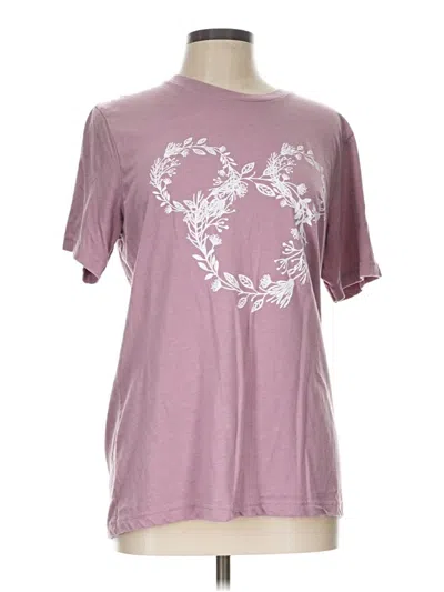 Pre-owned Bella+canvas Short Sleeve T-shirt In Purple