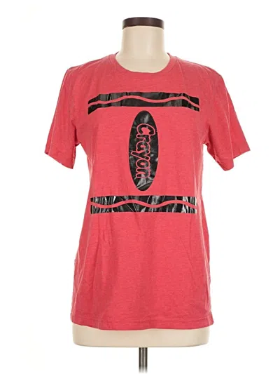 Pre-owned Bella+canvas Short Sleeve T-shirt In Red