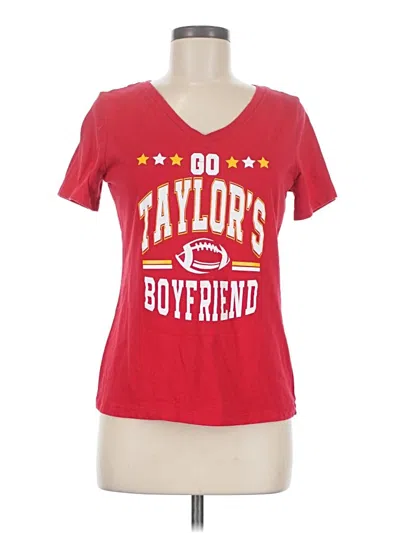 Pre-owned Bella+canvas Short Sleeve T-shirt In Red